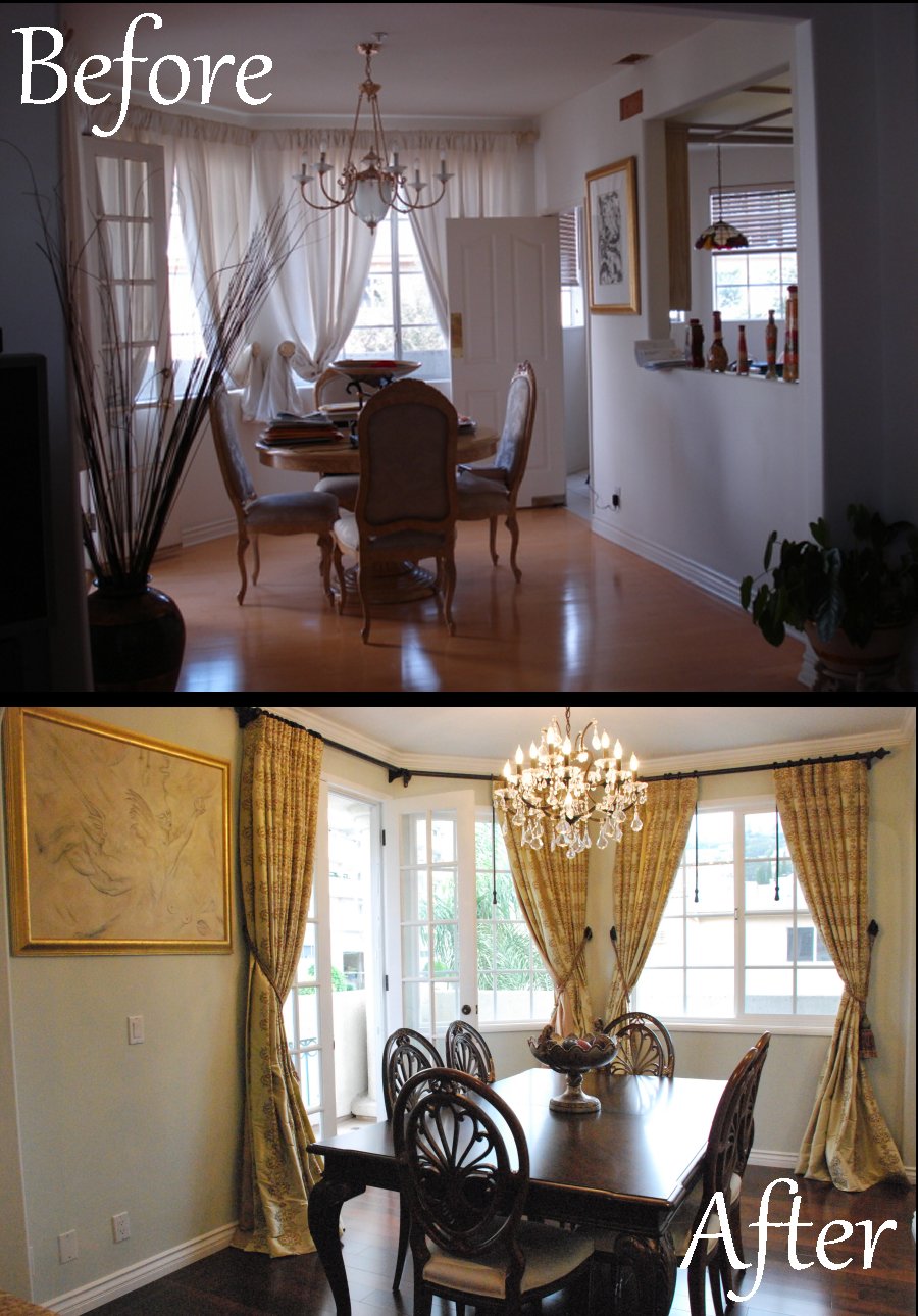 Dining Room 3 Before and After