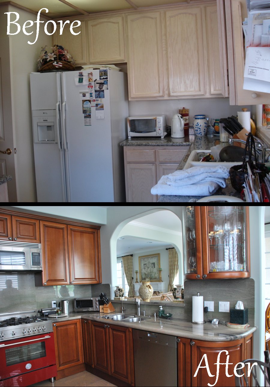 Kitchen 1 Before and After